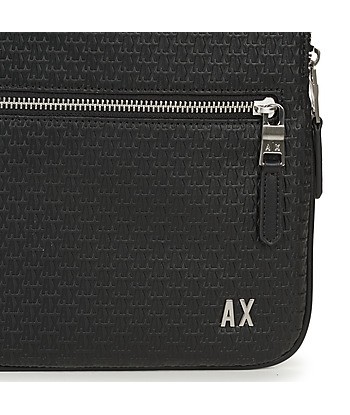 Sacoche hommes Armani Exchange ELBA FKAT CROSSBODY Noir