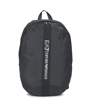 Sac a dos femmes Emporio Armani EA7 TRAIN LOGO SERIES U BACKPACK Noir