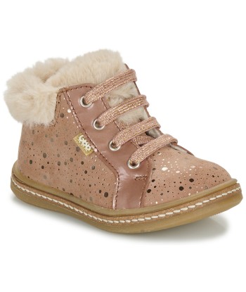 Baskets montantes enfant filles GBB JUNA Rose