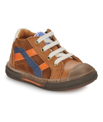 Baskets montantes enfant garcons GBB FILIPE Marron