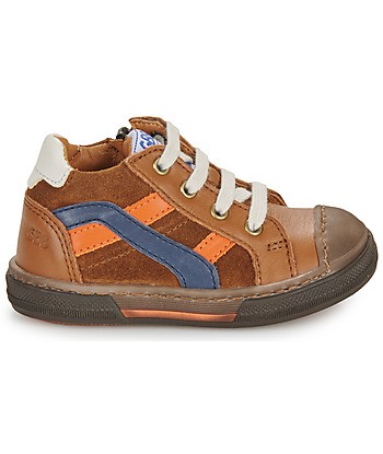 Baskets montantes enfant garcons GBB FILIPE Marron