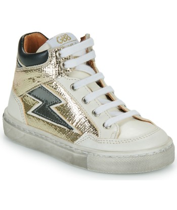 Baskets montantes enfant filles GBB DORES Blanc