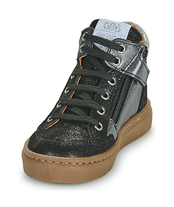 Baskets montantes enfant filles GBB DORES Noir