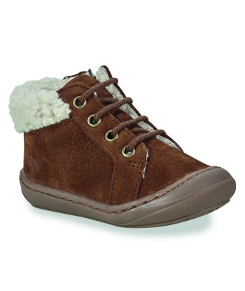 Baskets montantes enfant garcons GBB ABOCO FLEX Marron