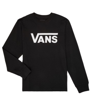 T-shirt enfant garcons Vans BY VANS CLASSIC LS Noir