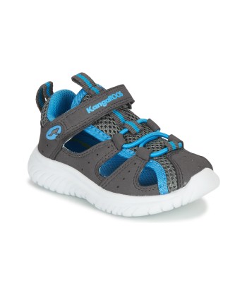 Sandales enfant garcons Kangaroos KI-ROCK LITE EV Gris