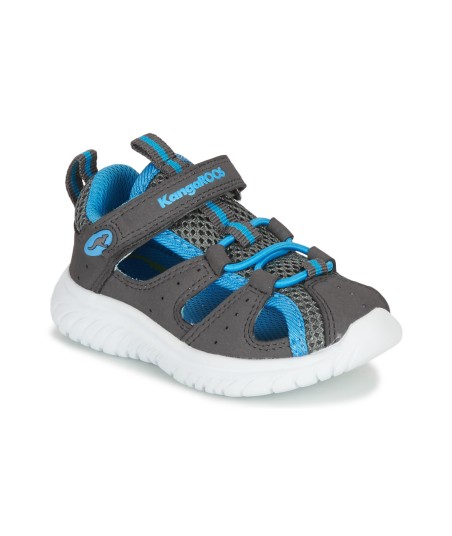 Sandales enfant garcons Kangaroos KI-ROCK LITE EV Gris