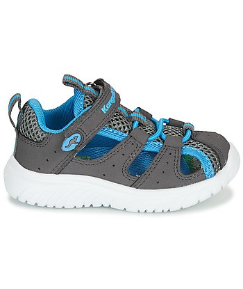 Sandales enfant garcons Kangaroos KI-ROCK LITE EV Gris