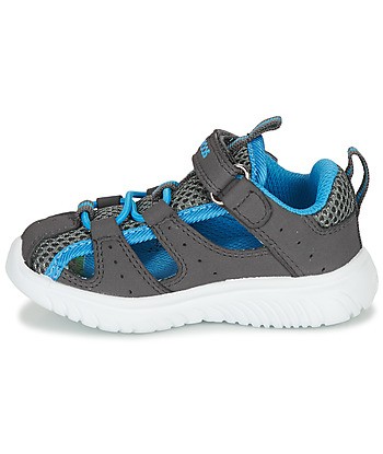 Sandales enfant garcons Kangaroos KI-ROCK LITE EV Gris
