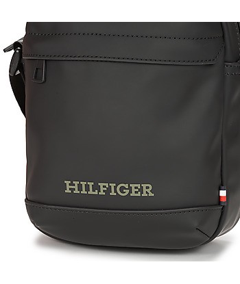 Sacoche hommes Tommy Hilfiger TH MONOTYPE PU MINI REPORTER Noir