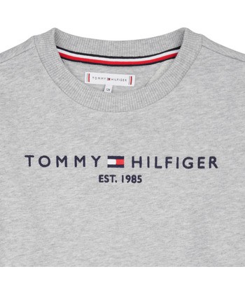 Sweat-shirt enfant garcons Tommy Hilfiger ESSENTIAL SWEATSHIRT Gris