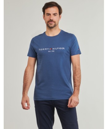 T-shirt hommes Tommy Hilfiger LOGO TEE Bleu