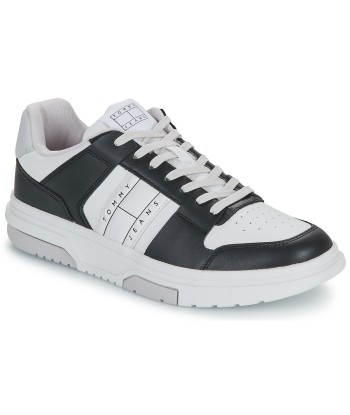 Baskets basses hommes Tommy Jeans THE BROOKLYN LEATHER Blanc