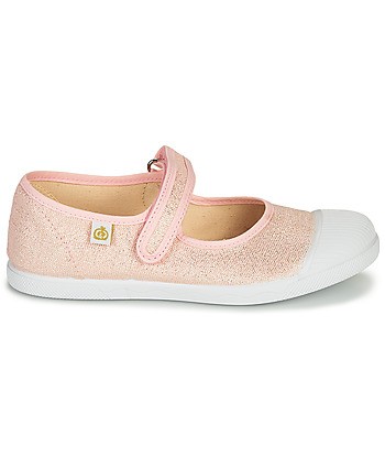 Ballerines enfant filles Citrouille et Compagnie APSUT Rose