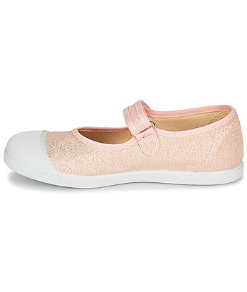 Ballerines enfant filles Citrouille et Compagnie APSUT Rose