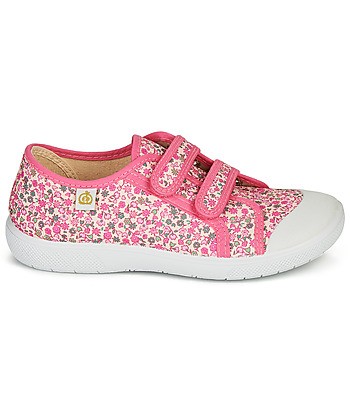 Baskets basses enfant filles Citrouille et Compagnie GLASSIA Rose