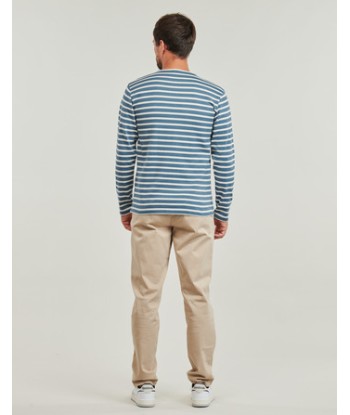 T-shirt hommes Armor Lux MARINIÈRE RUSTIQUE BIO GOTS Bleu