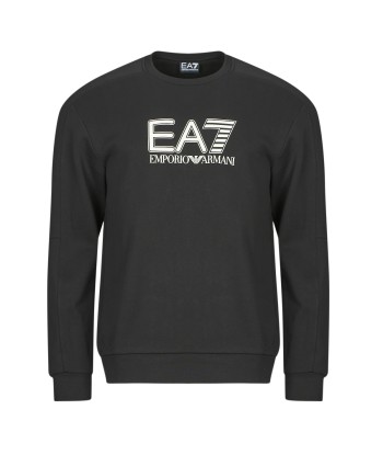 Sweat-shirt hommes Emporio Armani EA7 VISIBILITY SWEATSHIRT Noir
