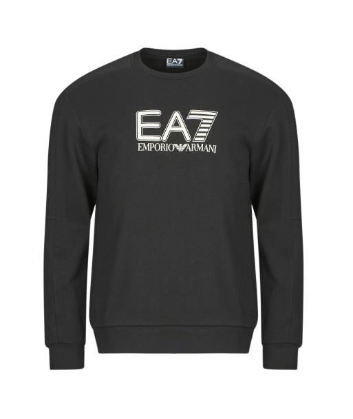 Sweat-shirt hommes Emporio Armani EA7 VISIBILITY SWEATSHIRT Noir