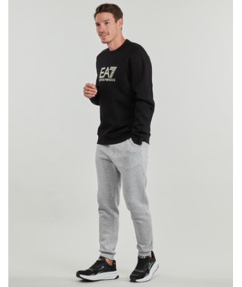 Sweat-shirt hommes Emporio Armani EA7 VISIBILITY SWEATSHIRT Noir