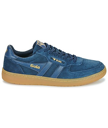 Baskets basses hommes Gola Hawk Suede '86 Bleu