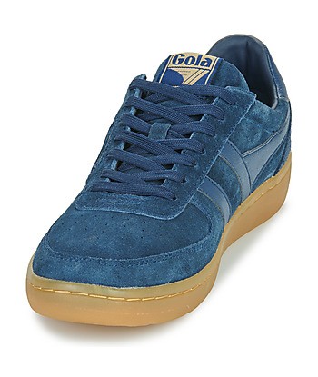 Baskets basses hommes Gola Hawk Suede '86 Bleu