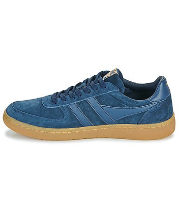 Baskets basses hommes Gola Hawk Suede '86 Bleu