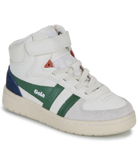 Baskets montantes enfant garcons Gola Talon Blanc