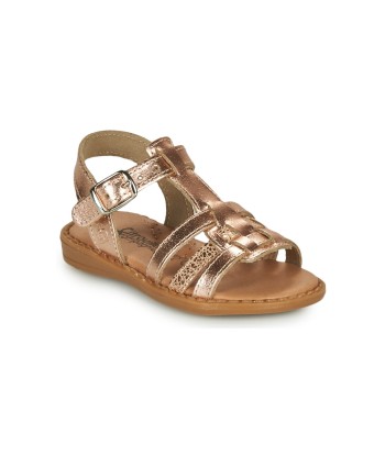 Sandales enfant filles Citrouille et Compagnie ROLUI Marron
