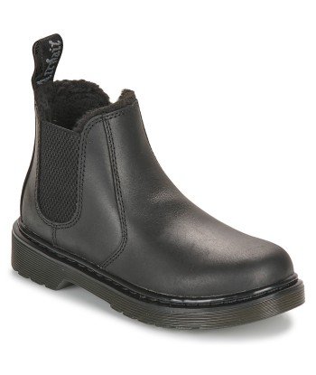 Boots enfant filles Dr. Martens Leonore Mono J Black Republic Wp Noir