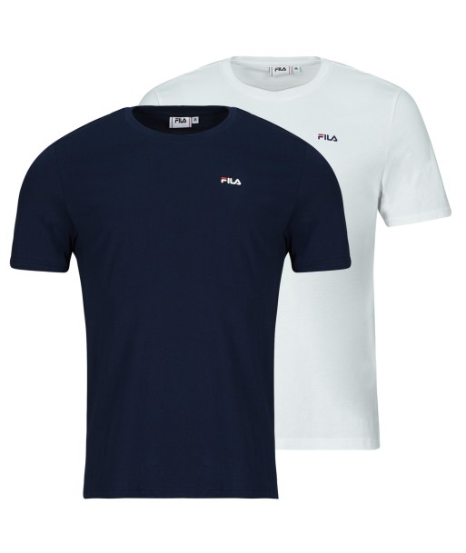 T-shirt hommes Fila BROD TEE PACK X2 Bleu