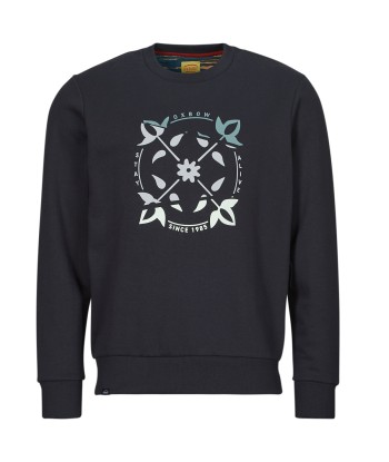 Sweat-shirt hommes Oxbow Q2SOLAR Marine