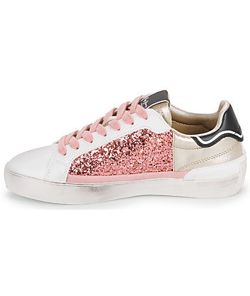 Baskets basses enfant filles Pepe jeans LANE GLITTER G Blanc