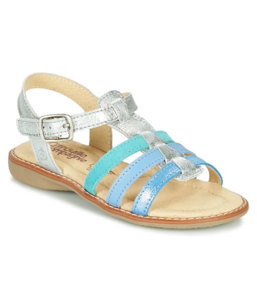 Sandales enfant filles Citrouille et Compagnie GROUFLA Argenté