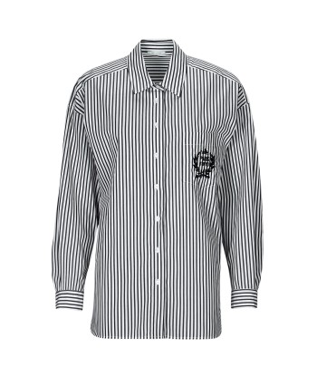 Chemise femmes Ikks CHEMISE OVERSIZE COTTON Noir