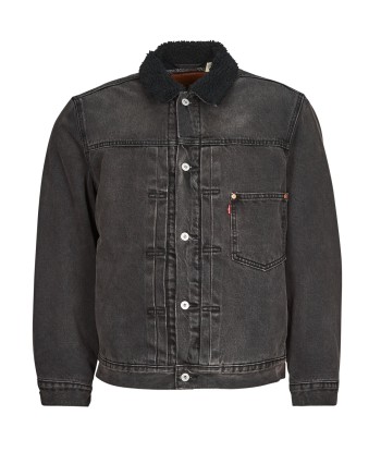 Veste hommes Levis LINED TYPE I TRUCKER Noir