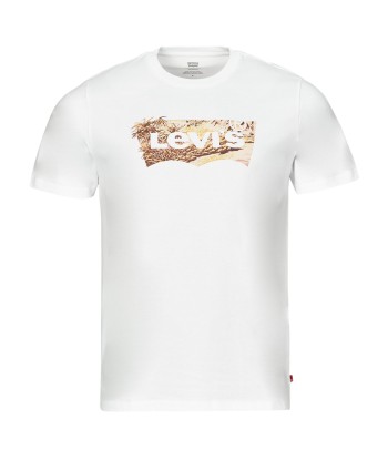 T-shirt hommes Levis GRAPHIC CREWNECK TEE Blanc