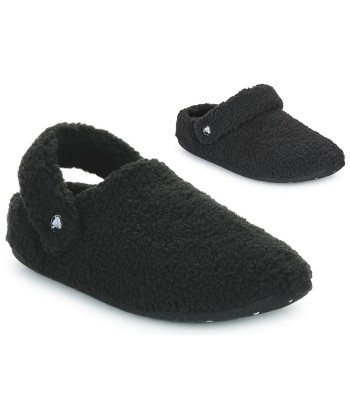 Chaussons femmes Crocs Classic Cozzzy Slipper Noir