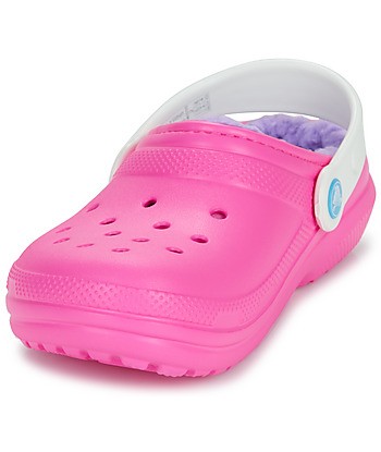 Sabots enfant garcons Crocs Classic Lined Clog K Rose