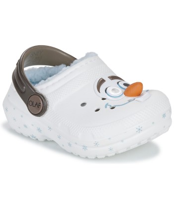 Sabots enfant garcons Crocs Frozen Olaf Classic Clog T Blanc