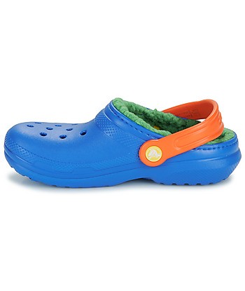Sabots enfant garcons Crocs Classic Lined Clog K Bleu