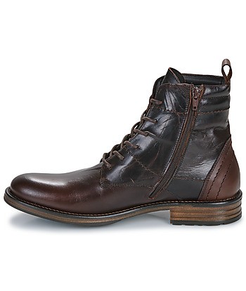 Boots hommes Casual Attitude TYLIAN Marron