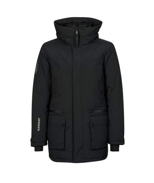 Parka hommes Superdry CITY PADDED PARKA JACKET Noir