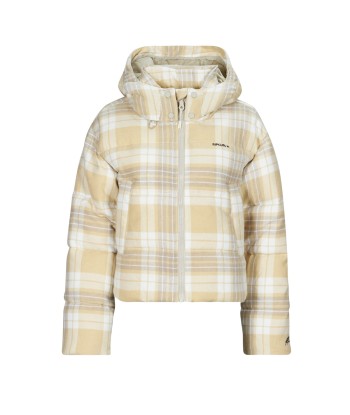 Doudounes femmes Rip Curl ANTI-SERIES SURF CHECK PUFFER Beige