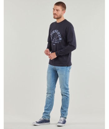 T-shirt hommes Quiksilver RAYS FOR DAYS LS Marine