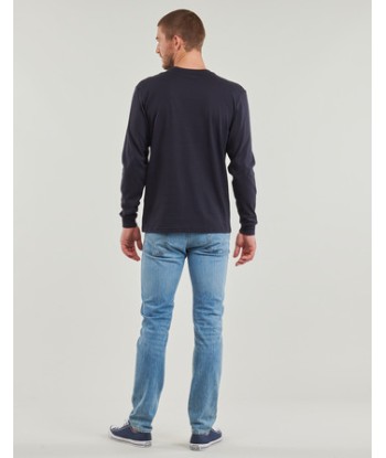 T-shirt hommes Quiksilver RAYS FOR DAYS LS Marine