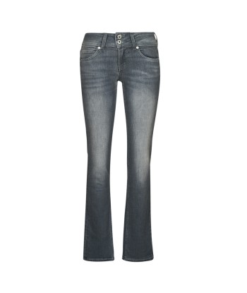 Jeans femmes Pepe jeans SLIM JEANS LW Gris