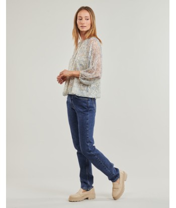 Jeans femmes Pepe jeans STRAIGHT JEANS MW Bleu