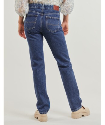 Jeans femmes Pepe jeans STRAIGHT JEANS MW Bleu