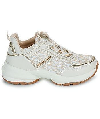 Baskets basses enfant filles MICHAEL Michael Kors OLYMPIA Beige